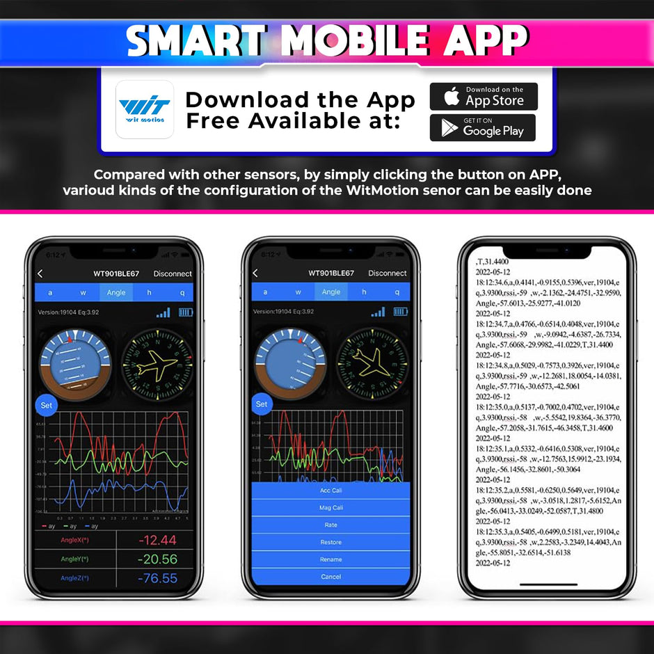 9-Axis Gyro Sensor – Accelerometer, Magnetometer & Inclinometer with Kalman Filter (Bluetooth 5.0) amiciKart c0tmiz-hs.myshopify.com