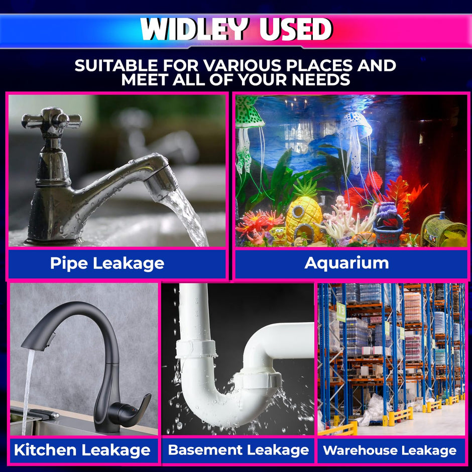 Water Leakage Sensor, WiFi Water Leak Detector with 80dB Loud Alarm and SmartLife Mobile App amiciKart c0tmiz-hs.myshopify.com