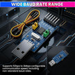 CH341T USB to TTL UART & I2C Converter Module 3.3V/5V for STC/STM MCU Programming