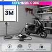 Heavy Duty 3-Pin Extension Cord with 1 Sq mm Pure Copper Wire | 3 Meter