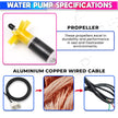 amiciFlo Submersible Water Pump