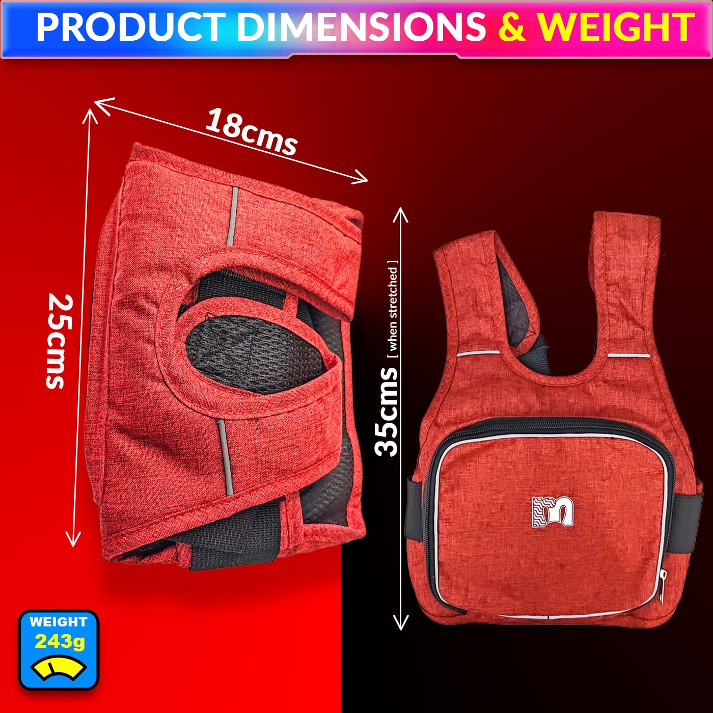 Children Motorcycle Safety Strap – Adjustable Harness for 2-12 Years