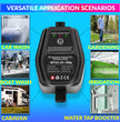 75W Water Powerful Booster Pump, 24VDC Automatic On/Off Switch (850LPH/20m)