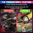 Stainless Steel Rolling Grill Basket: Convenient BBQ Accessory for Perfectly Grilled Foods amiciKart c0tmiz-hs.myshopify.com