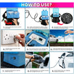 EV Charging Extension with Digital Meter & Voltage Protector, 10M Cable, IP66, 16A Pl