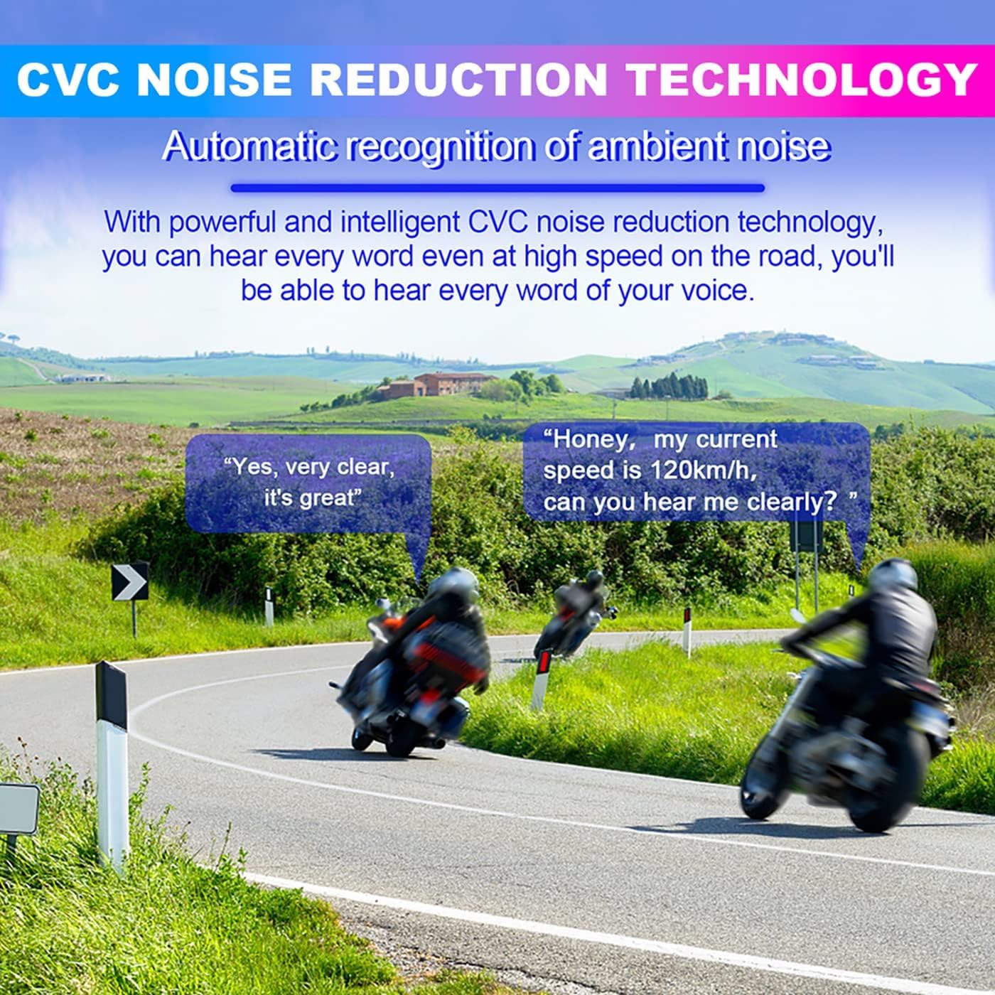 Ejeas V7 Bluetooth Motorcycle Helmet Intercom with Noise Reduction and Voice Assistant amiciKart c0tmiz-hs.myshopify.com