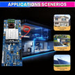 7S–16S 100A Smart BMS for LiFePO4 Battery Pack |  Solar Energy Storage Battery Management System