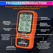 Solar MPPT Meter 12–80V DC 1000W Photovoltaic Tester with LCD Display