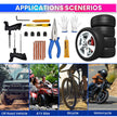 Complete Tubeless Tyre Puncture Repair Kit with Box (Nose Pliers, Cutter and Strips) amiciKart c0tmiz-hs.myshopify.com
