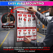 Fire Safety Instruction Sign Board for Home & Office English & Hindi Fire Safety Guide Pack of 4