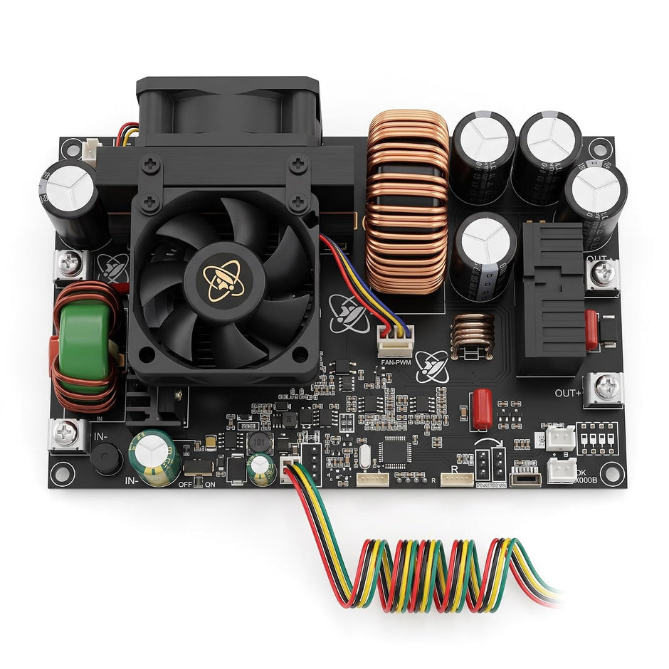 XY12530S CNC DC Adjustable Power Supply Module 3750W 125V 30A with Color LCD Display