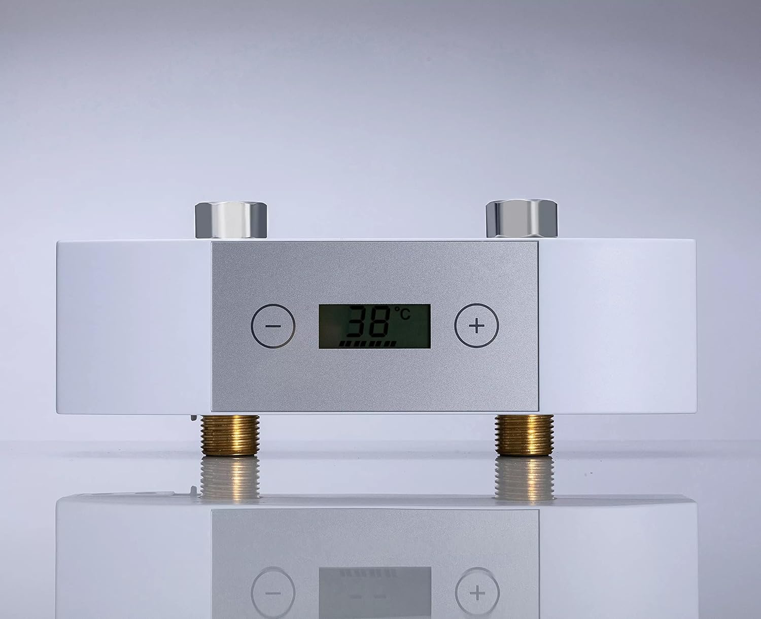 Thermostatic Geyser Water Mixer Valve, Automatic Temperature Control Hot Cold Water Mixing amiciKart