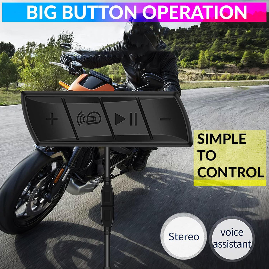 Bluetooth 5.0 Helmet Headset, Wireless Over-Ear Headphone for Motorcycle Riders (M7) amiciKart c0tmiz-hs.myshopify.com