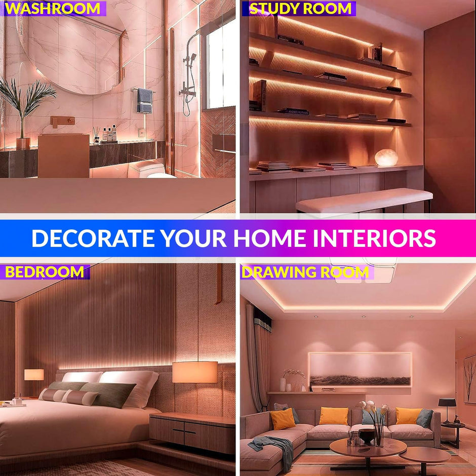 Orange 5M LED Strip Light Flexible Waterproof Decorative String For festivals or Home Décor amiciKart c0tmiz-hs.myshopify.com