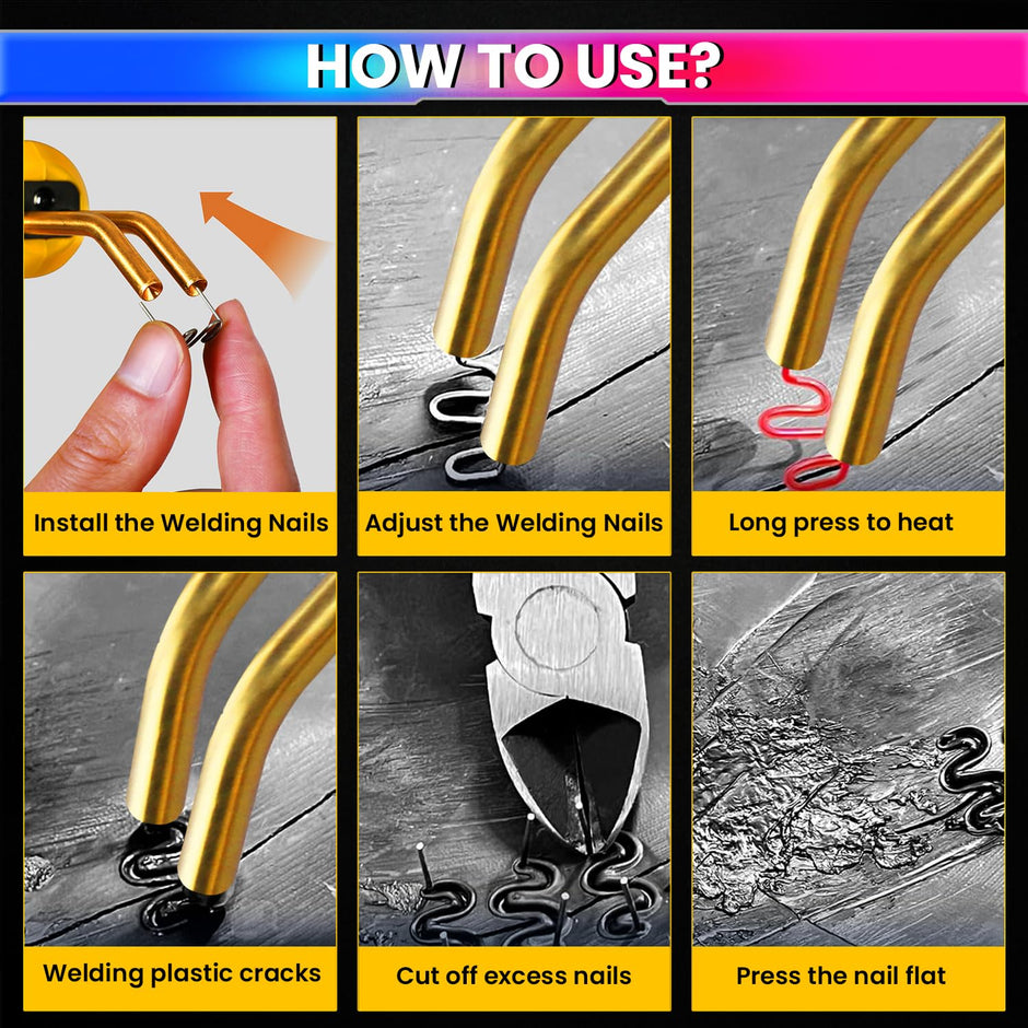 Car Bumper Welding Tool (S-Shaped Staples)