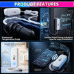 WiFi Smart Temperature & Humidity Sensor with 90cm External Probe, App Alerts