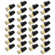 RJ45 CAT7 Shielded Ethernet Termination Plug Pack of 30 – Zinc Alloy Field Termination Connector for 22–23 AWG Cables