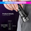 21LED UV Flashlight, 395~400nm Ultra-Violet Metal Torch Black Light amiciKart