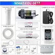 Fogger Kit with 20 Nozzles & 20m Pipe, Booster Pump 100GPD , Outdoor Misting System