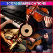 amiciSound Circle of Fifth Wheel for Music Theory Reference, Wooden Melody Tool for Song-Writer Musician