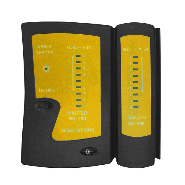 Wire Tester RJ45 RJ11 LAN Network Cable Tester with 9V Battery amiciKart c0tmiz-hs.myshopify.com