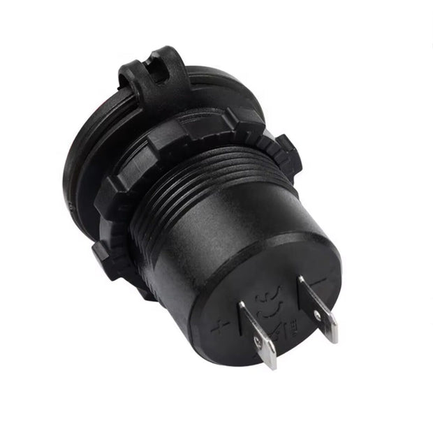 12V Quick Charge USB 3.0 & Type-C PD Outlet with LED Bar – Car/Bike Use amiciKart c0tmiz-hs.myshopify.com