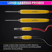 Reusable Extra Long Pins Test Leads Probe Replacement Pair Cable for Digital Multimeter