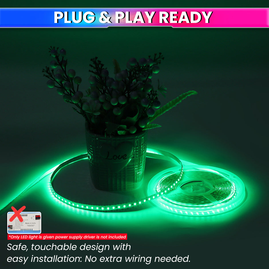 5M LED Strip Light Flexible, Colourful Bright Lights Design for Diwali, Christmas or DIY Home Decoration With 60 LEDs/M