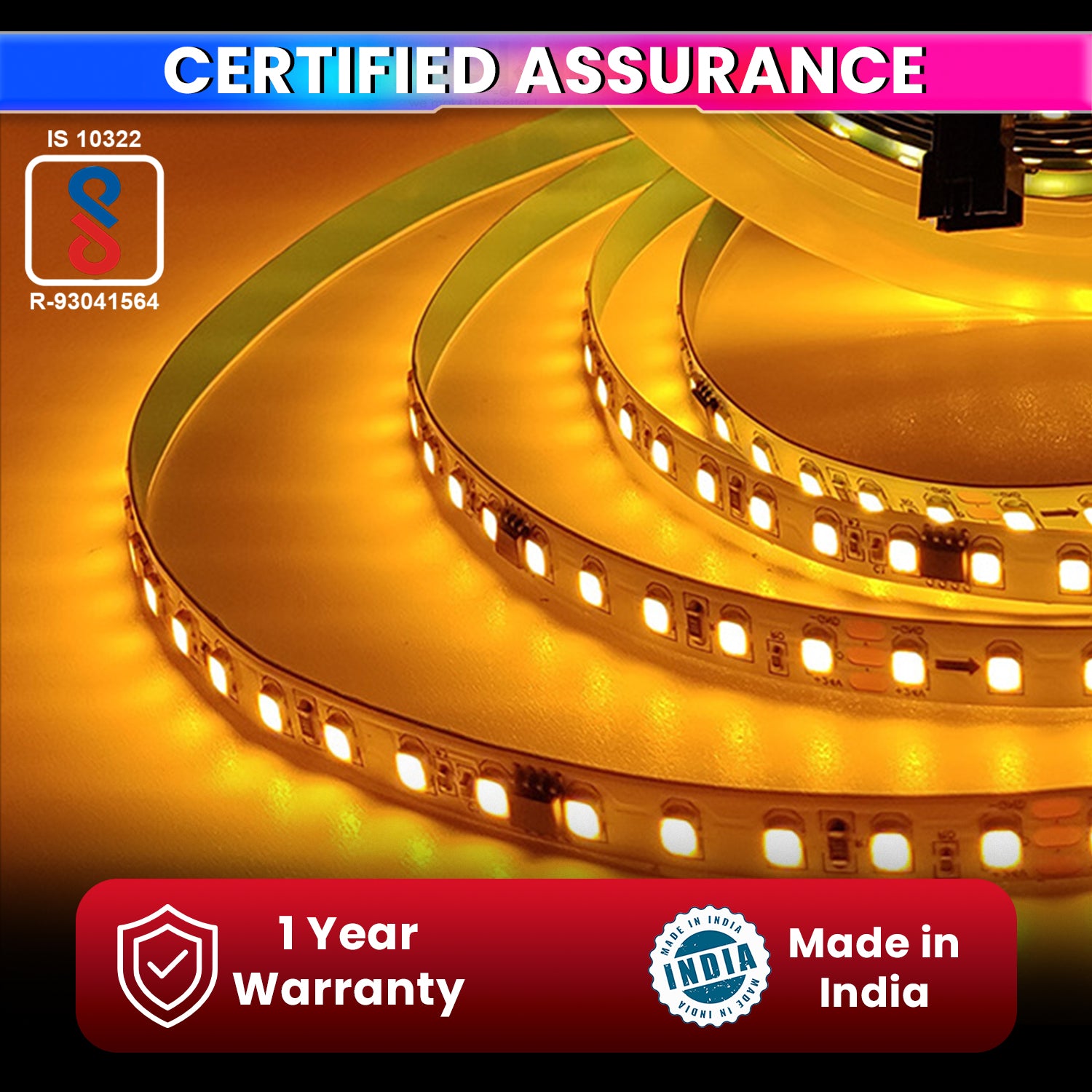 5M LED Strip Light Flexible Decorative String Lights For Home Decor Or Festivals With 12V Power Adapter (60 LEDs/M) amiciKart c0tmiz-hs.myshopify.com