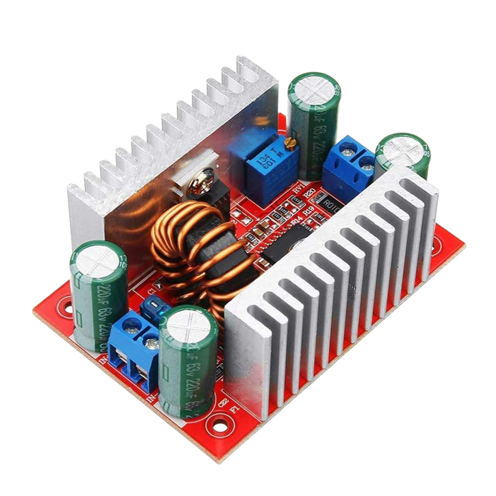 400W DC-DC 15A Step-up Boost Converter 8.5-50V to 10-60V Adjustable Power Supply Module