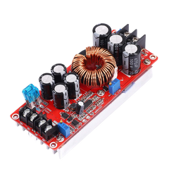 1200W DC to DC Converter, 20A Step-Up Boost Converter 8~60V to 12~80V Adjustable Power Supply