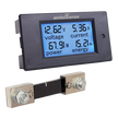 DC 4-in-1 Energy Meter, 6.5–100V 100A (10kW) Power Meter Voltage, Current, Power & kWh Meter with Digital Display