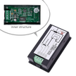 DC 4-in-1 Energy Meter, 6.5–100V 100A (10kW) Power Meter Voltage, Current, Power & kWh Meter with Digital Display