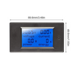 DC 4-in-1 Energy Meter, 6.5–100V 20A (2kW) Power Meter, Voltage, Current, Power & Energy Meter with Digital Display
