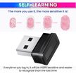 USB Fingerprint Reader for Desktop/Laptop Password-Free Login, Biometric Scanner Compatible with Windows 10/11