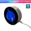 WiFi Flammable Gas Leak Detector, SmartLife App Compatible LPG/Natural Gas Leak Alarm Sensor for Fire Security Protection