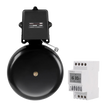 Automatic School Bell 120dB with Weekly Timer, 40 Programs & 1–99s Ring, 220V