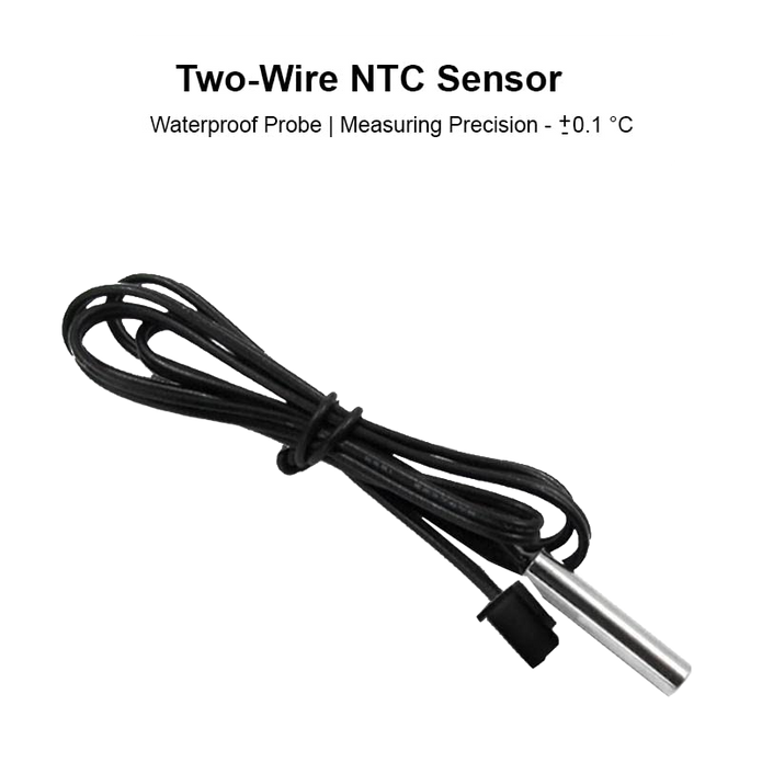 WiFi Digital Thermostat AC 220V, -40~99.9°C Temp Controller with NTC Sensor & LCD