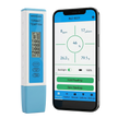4-in-1 Bluetooth Water Quality Tester | Digital TDS & EC Meter with Temp & Humidity Monitoring | App Connected