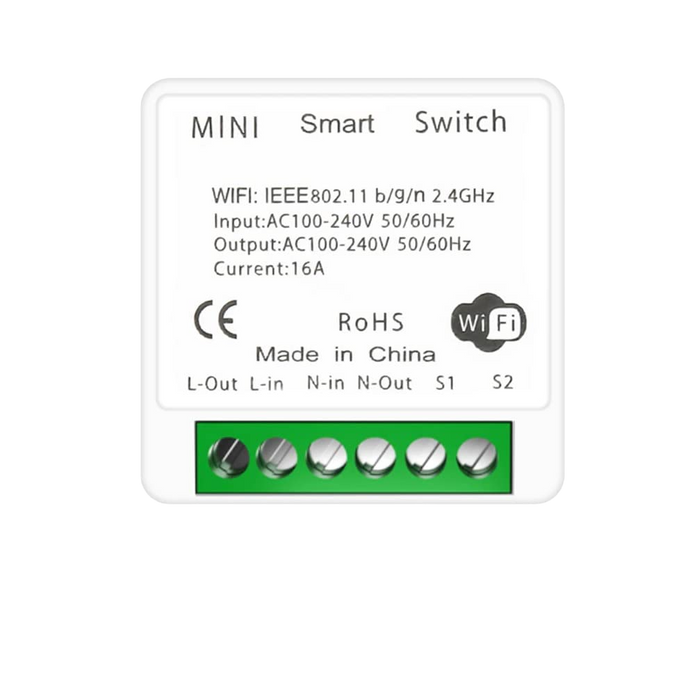 16A WiFi Smart Timer Switch | 2-Way Control | Works with Alexa, Google & Smart Life App