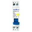 RCBO, Single Module 220V Residual Current Circuit Breaker with Over Current and Leakage Protection