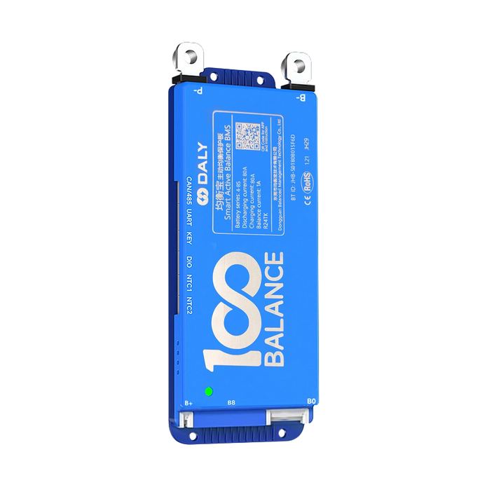 DALY Smart BMS with 1A Active Balancer & Bluetooth Connectivity Multi-Series Lithium Battery Packs