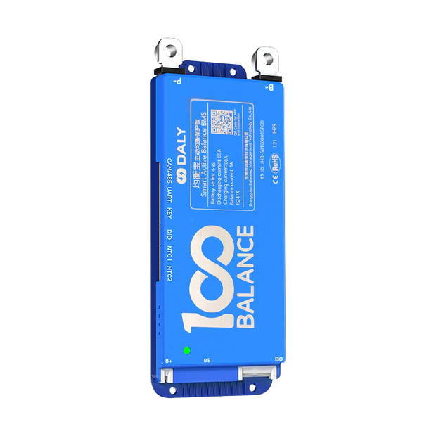 DALY Smart BMS with 1A Active Balancer & Bluetooth Connectivity Multi-Series Lithium Battery Packs
