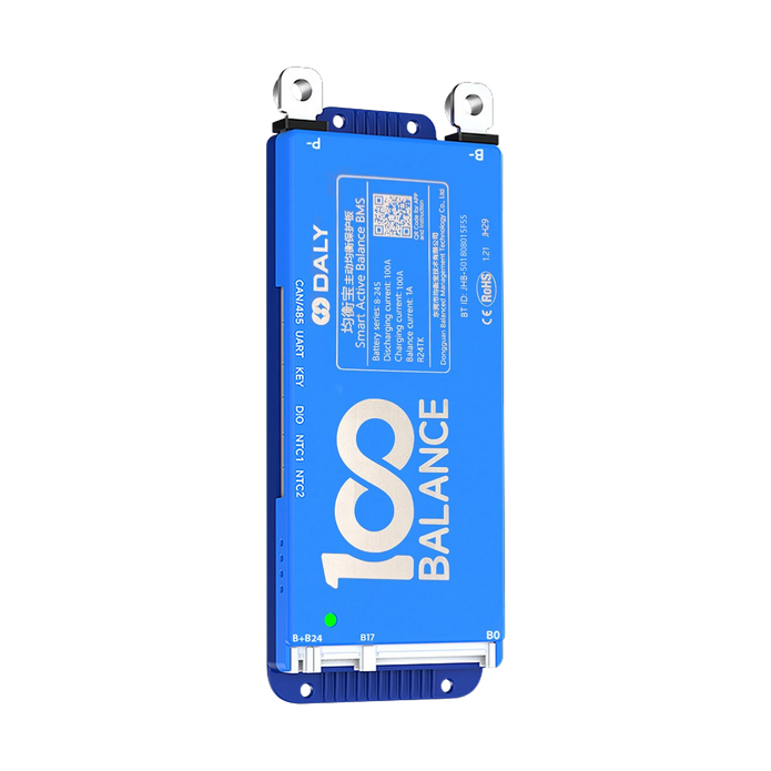 DALY Smart BMS with 1A Active Balancer & Bluetooth Connectivity Multi-Series Lithium Battery Packs