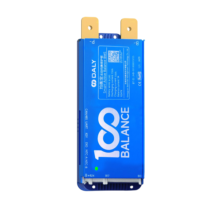DALY Smart BMS with 1A Active Balancer & Bluetooth Connectivity Multi-Series Lithium Battery Packs