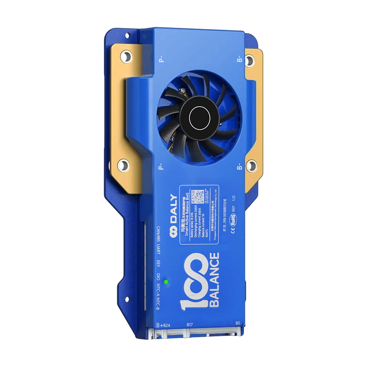 DALY Smart BMS with 1A Active Balancer & Bluetooth Connectivity Multi-Series Lithium Battery Packs