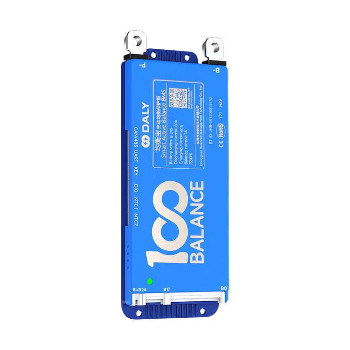 DALY Smart BMS with 1A Active Balancer & Bluetooth Connectivity Multi-Series Lithium Battery Packs