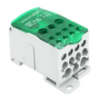 Heavy-Duty Terminal Block Junction Box | Multiple Output Ports with Brass Connectors