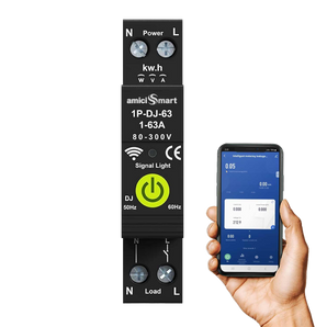 Wi-Fi Smart Timer Switch Energy Monitoring with App Control, Power Scheduling for Electricity Usage