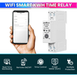 Wi-Fi Smart Timer Switch Energy Monitoring with App Control, Power Scheduling for Electricity Usage